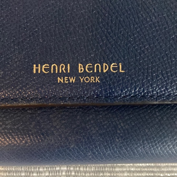 Henri Bendel Navy Blue Wristlet - Picture 2 of 4